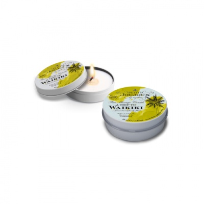 PETITS JOUJOUX WAIKIKI - Массажная свеча с ароматом кокоса и ананаса