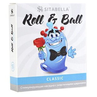Стимулирующая насадка Sitabella Roll & Ball с шариками Классические