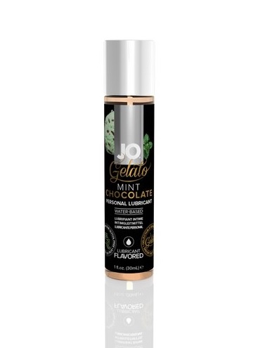 System JO Gelato Mint Chocolate - съедобный лубрикант со вкусом мятного шоколада