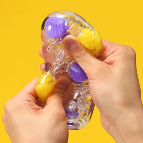 Tenga Bobble Magic Marbles – мастурбатор с интенсивным рельефом и шариками