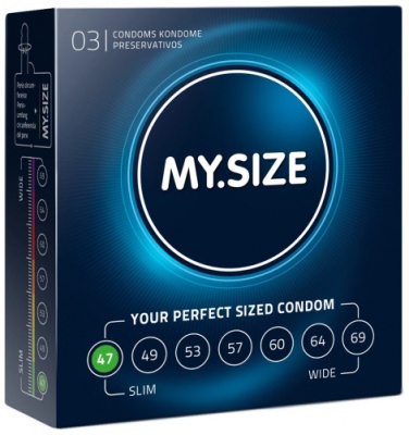 Презервативы MY.SIZE - 47