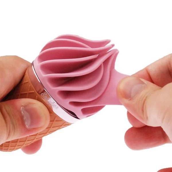 Satisfyer Spinnator Sweet Treat - имитатор орального секса мороженое