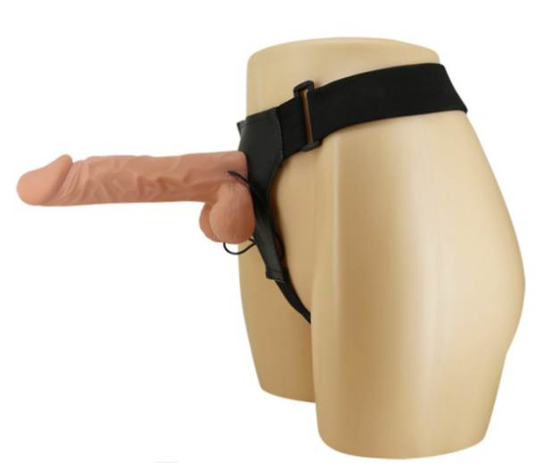 Страпон с вибрацией и пультом ULTRA PASSIONATE HARNESS 18*5 см