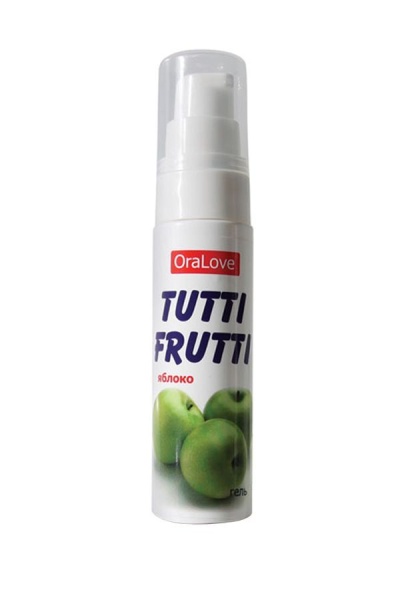 Съедобная смазка Tutti-Frutti - Яблоко