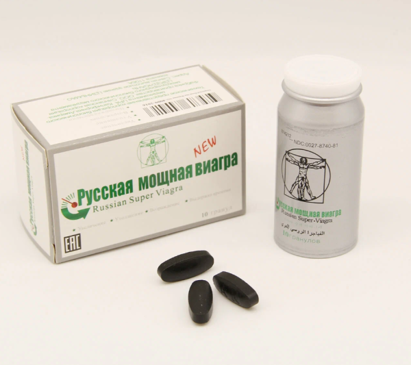 Возбуждающее средство для мужчин Русская мощная виагра Russian Super Viagra