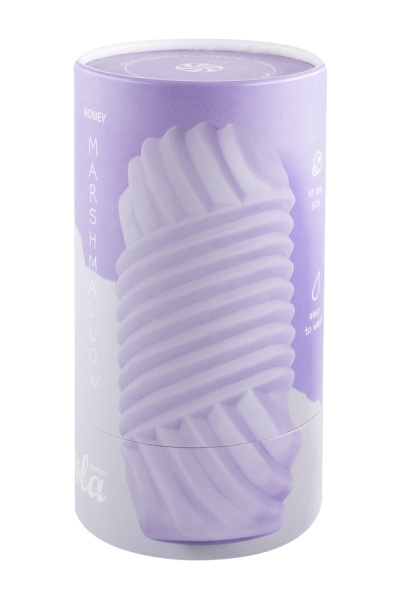 Ультра мягкий мастурбатор Marshmallow Maxi, рельеф Honey