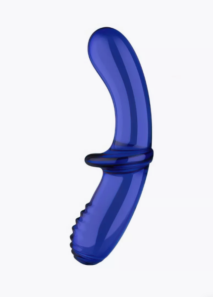 Стеклянный фаллоимитатор Satisfyer Double Crystal 