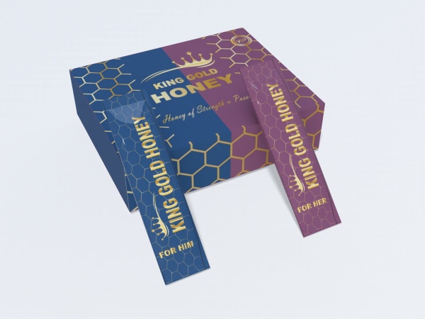 Возбуждающий мёд для неё и для него King Gold Honey 12 саше 