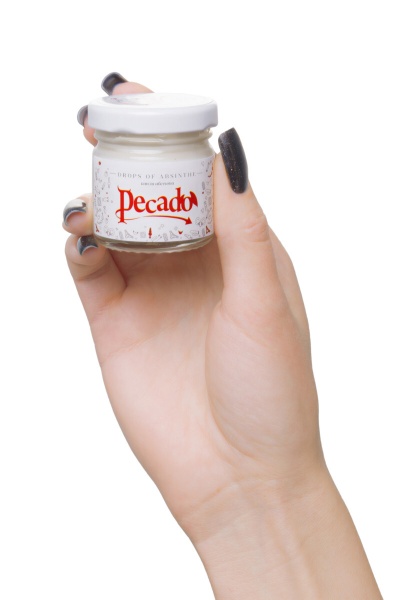 Массажная свеча Pecado Drops Of Absinthe - аромат абсента