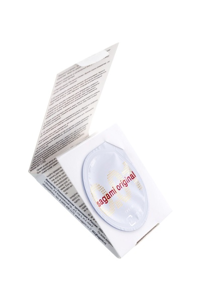 Самые тонкие презервативы в мире Sagami Original 0,01 (1 шт.)