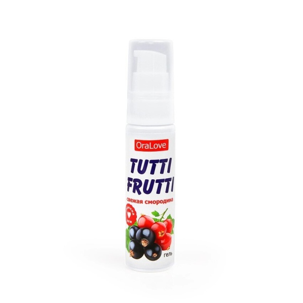 Съедобная смазка Tutti-Frutti - Смородина