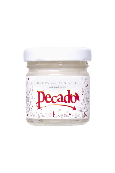 Массажная свеча Pecado Drops Of Absinthe - аромат абсента