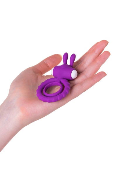 Двойное эрекционное кольцо с вибрацией Good Bunny