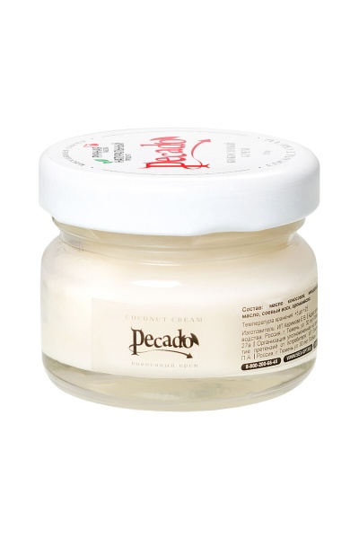 Массажная свеча Pecado Coconut Cream - Кокосовый крем
