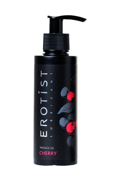 Массажное масло съедобное Erotist Cherry