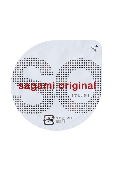 Полиуретановые презервативы Sagami Original 0,02 (1 шт.)