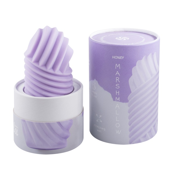 Ультра мягкий мастурбатор Marshmallow Maxi, рельеф Honey