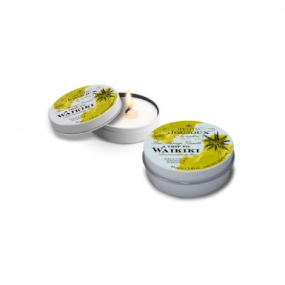 PETITS JOUJOUX WAIKIKI - Массажная свеча с ароматом кокоса и ананаса
