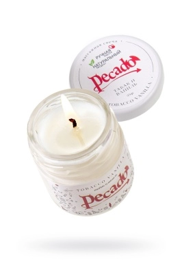 Массажная свеча Pecado Tobacco Vanilla - Табак и ваниль